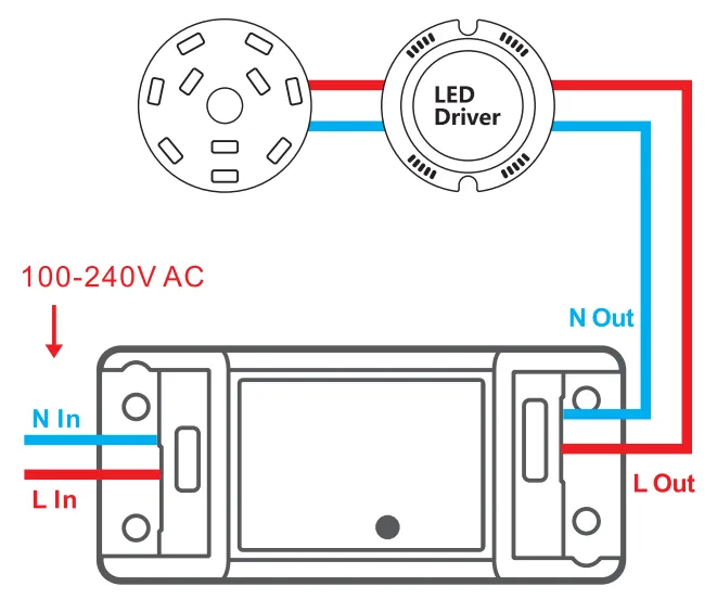 Схема подключения sonoff mini r2