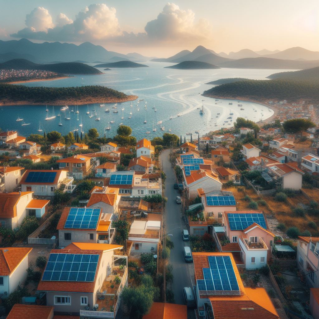 ayvalık güneş paneli