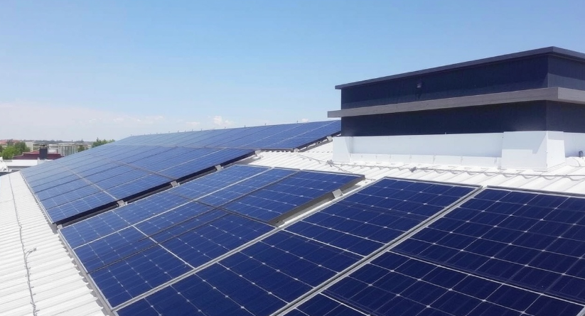 villa güneş paneli