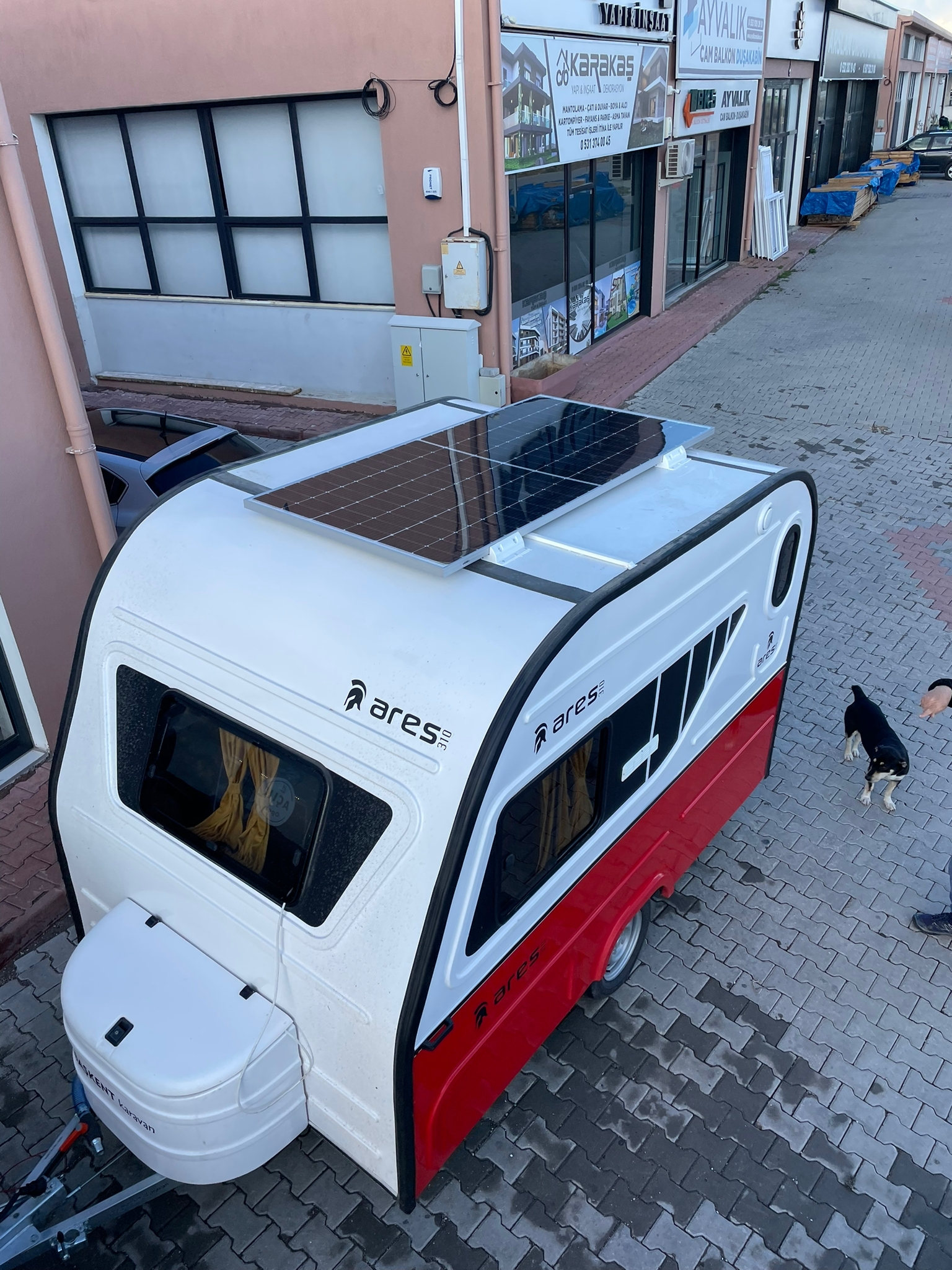 Karavan güneş paneli projesi 1
