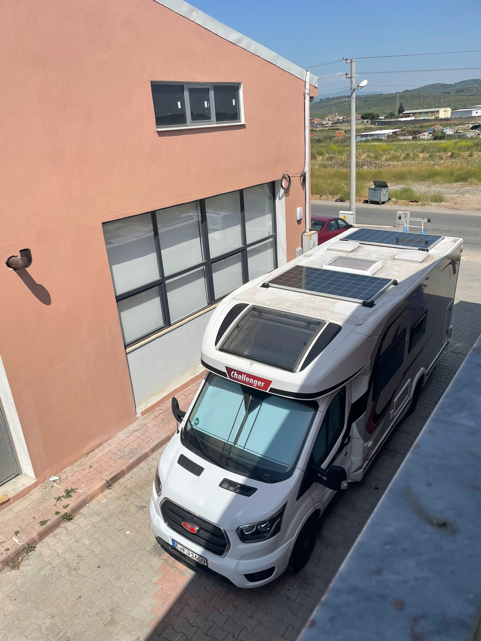 Karavan güneş paneli projesi 2