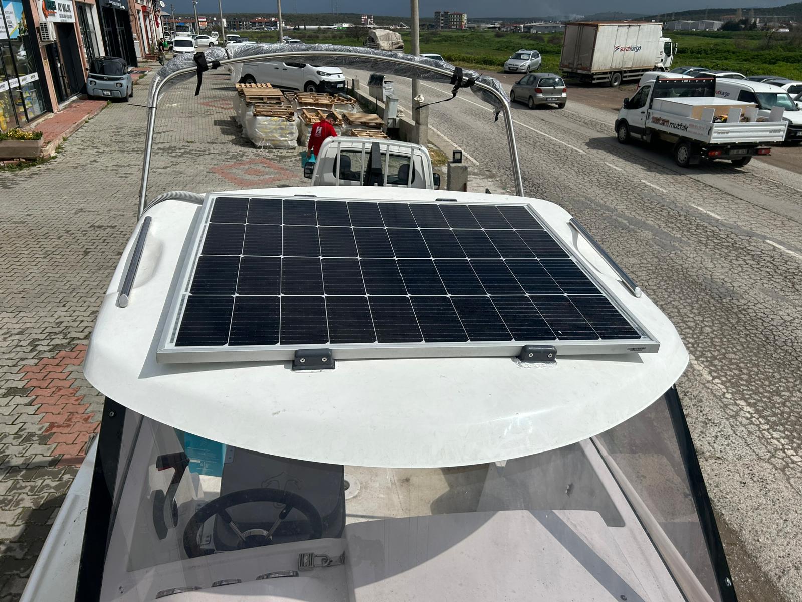 Tekne güneş paneli projesi 3